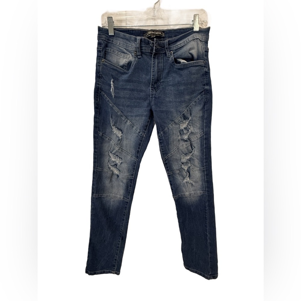 Modern Culture Distressed Blue Jeans. Size 29